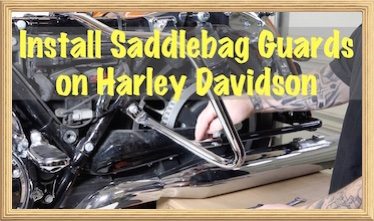 Video-Install Saddlebag Guard/Crash Bars on Harley Davidson