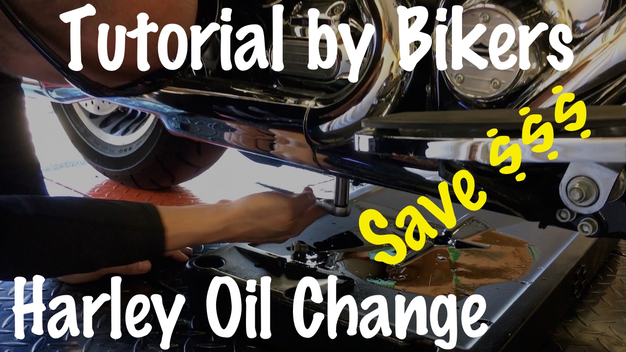 How to change the oil on Harley Davidson Tutorial Law Abiding Biker