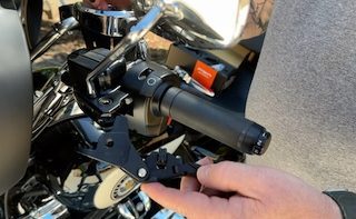 PSR adjustable clutch and brake levers for Harley