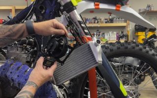 Trail Tech Radiator Fan Installation Husqvarna TE300